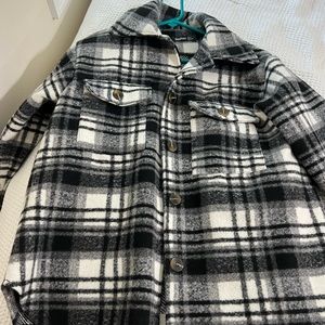 Oversized flannel BOOHOO